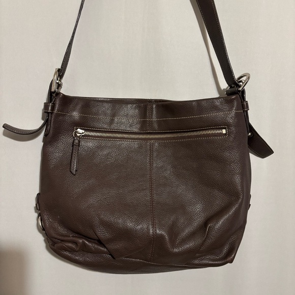 COACH Y2K Soho Crossbody Bag Brown Pebble Leather F15064 - Picture 1 of 13